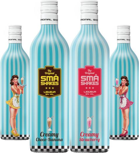 Actual product image Små Sure SMÅ Shakes Choco-Banana