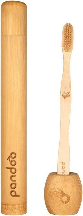 Image du produit Pandoo Étui à brosse à dents marron, 21,3 cm (Étui pour brosse à dents)