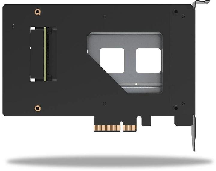 Actual product image Icydock ICY DOCK removable frame U.2/U.3 NVMe SSD f. PCIe slot