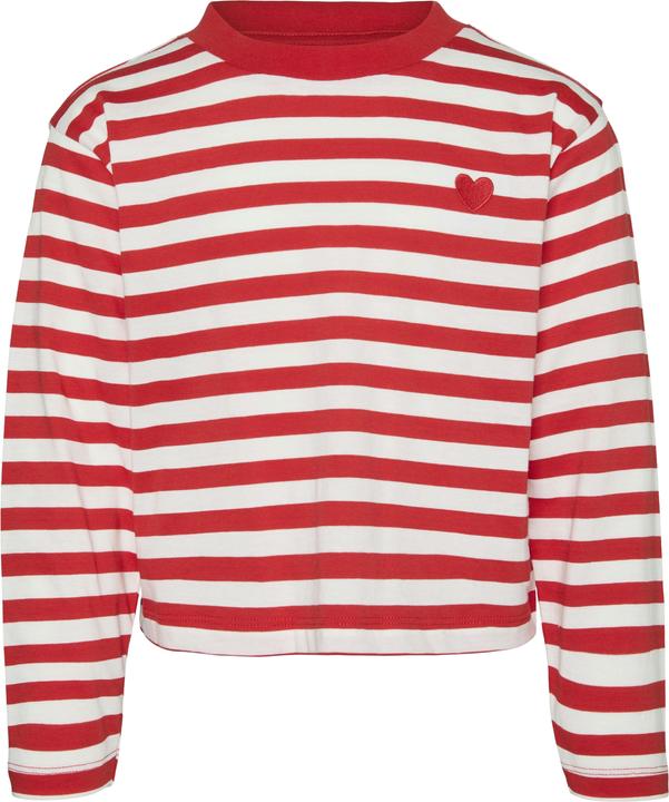 Vero Moda Vmleila Stripe Ls Cropped Top Girl Noos (116)