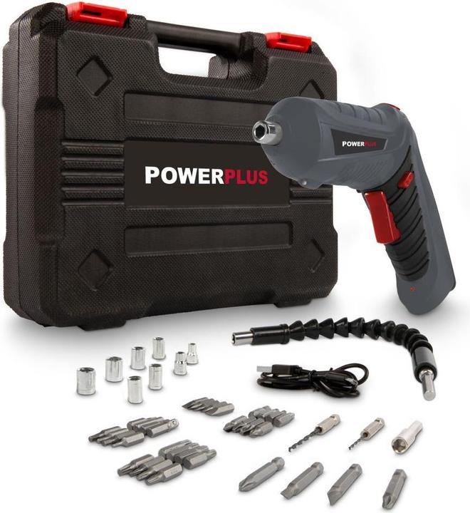 Produktbild Powerplus Schrauber 3,6V - inkl. Akku 3.6V 1.3Ah - 45 Acc. (Akkubetrieb)