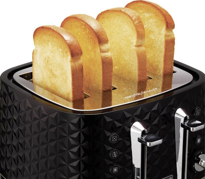 Productafbeelding Morphy Richards Toster na 4 kromki Vector czarny