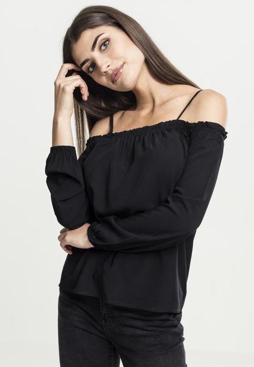 Actual product image Urban Classics Ladies Cold Shoulder Longsleeve (XS)