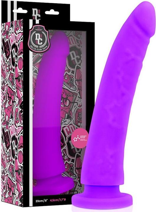 Produktbild Delta Club Toys Dildo Lila Silicona Medica 23 X 4.5 cm
