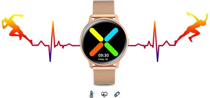 Produktbild Gino Rossi Smartwatch SW015-4 Różowe złoto (SW015-4) (45 mm)