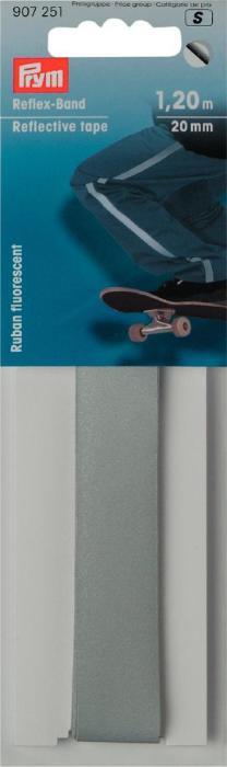 Produktbild Prym Reflex-Band 20 mm, Karte 1.2 m, selbstklebend