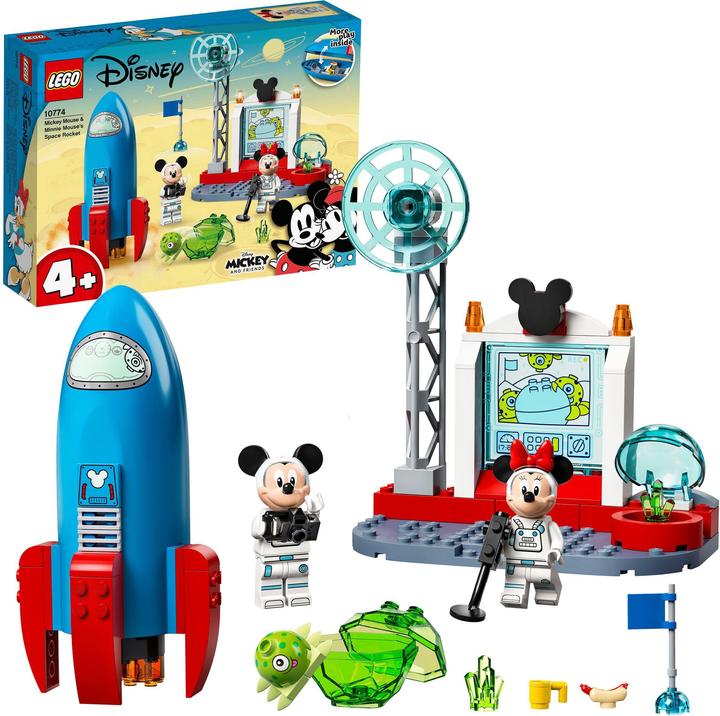 Produktbild LEGO Mickey Mouse Minnie Mouse's Weltraumrakete (10774, LEGO Disney)