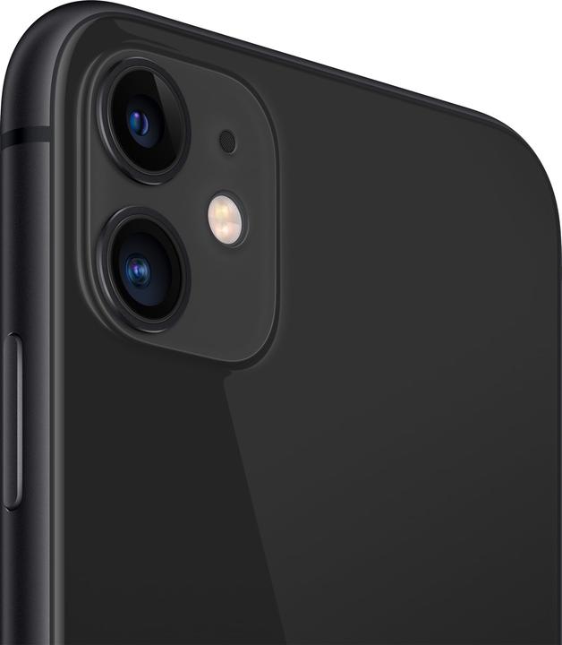 Produktbild jusit iPhone 11 (64 GB, Schwarz, 6.10", 12 Mpx, Dual SIM, B / Sehr gut)