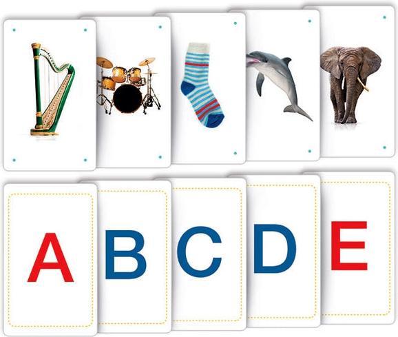Actual product image Clementoni Montessori - - Alfabeto Tattile (Italian)