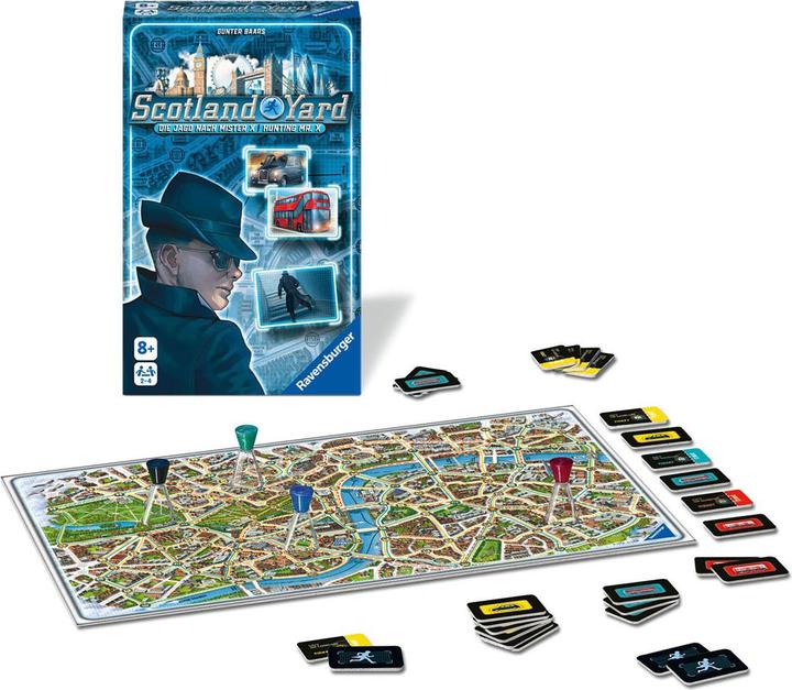 Image du produit Ravensburger 22451 - Scotland Yard, jeu à emporter pour 2-4 joueurs, jeu de stratégie à partir de 8 ans (Allemand, Espagnol, Français, Néerlandais, Italien, Portugais)