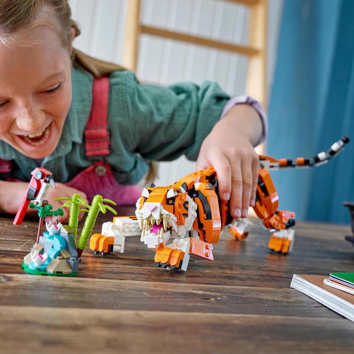 Produktbild LEGO Majestätischer Tiger (31129, LEGO Creator 3-in-1)