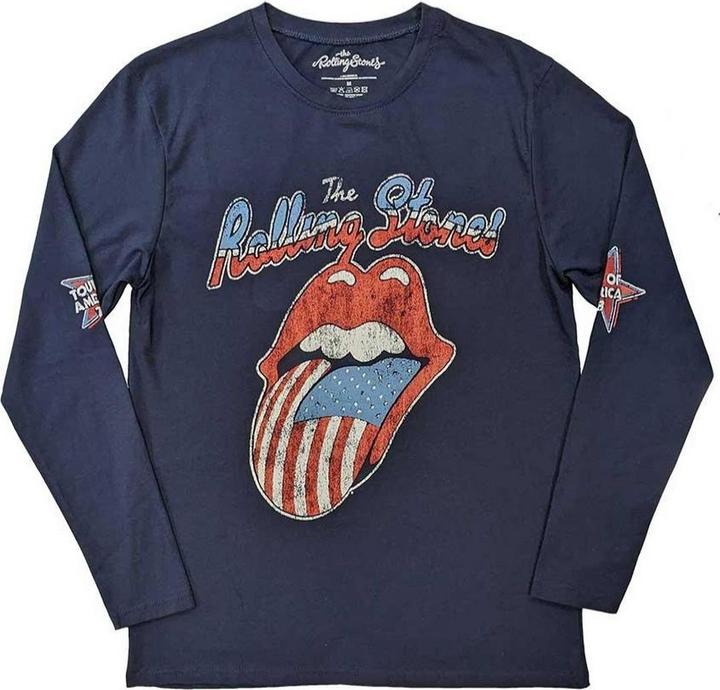 Immagine prodotto The Rolling Stones Maglietta Adulti US Tour '78 a manica lunga (XL)
