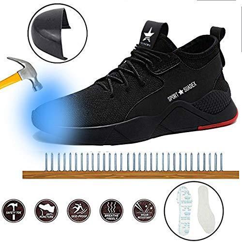 Produktbild Suadeex Sicherheitsschuhe,Schwarz,43EU (43)