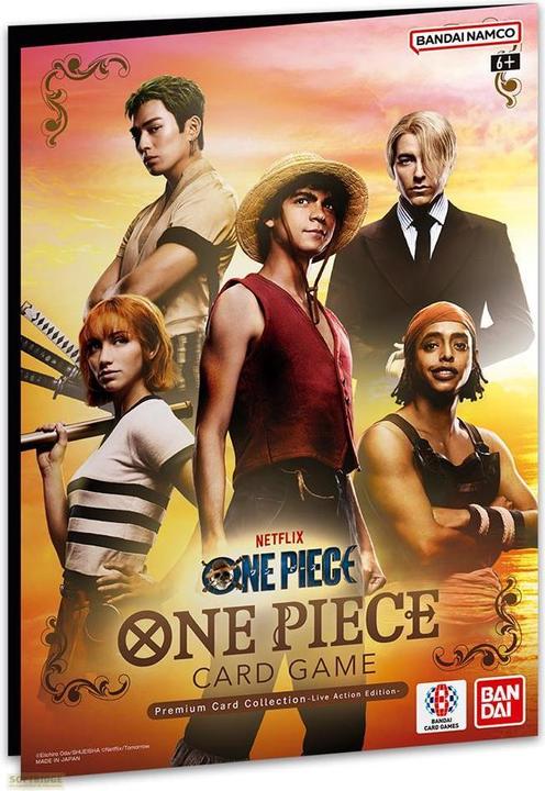 Actual product image Bandai Premium Card Collection - Live Action Edition - One Piece Card Game - EN (English, Booster Pack)