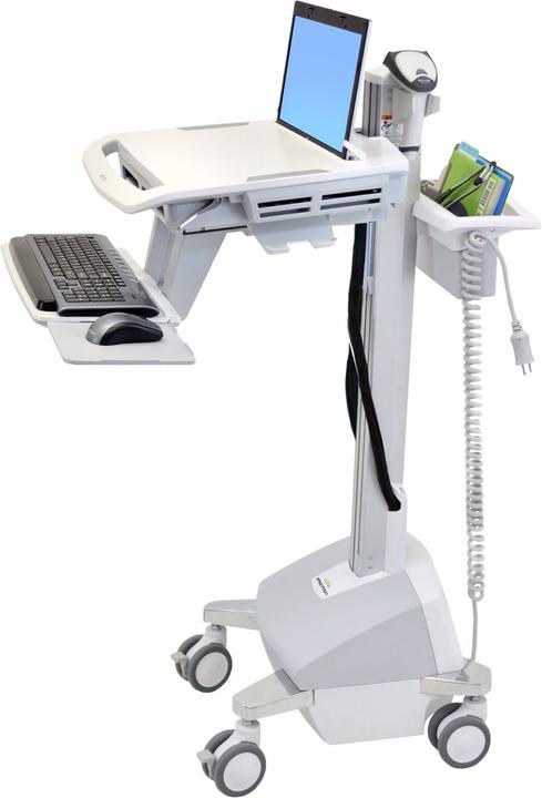 Ergotron EMR Laptop Cart, LiFe Powered - Trolley voor Notebook / PC apparatuur - afsluitbaar
