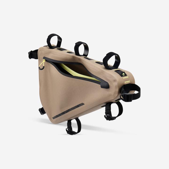 Actual product image Rockrider 6L IPX3 Watertight Bikepacking Full-Frame Bag ADVT 900 (6 l, Frame bag)