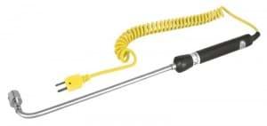 Produktbild Reed Instruments REED Oberflächentemperaturfühler abgewinkelt Typ K, -50 bis 500°C / R2930