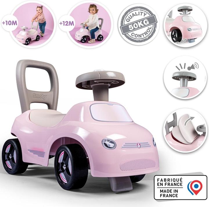 Actual product image Smoby Auto Ride-On Pink