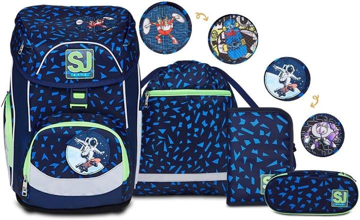 Immagine prodotto SJ Gang Ergonomisches Schulranzen-Set 4-teilig (22 l)