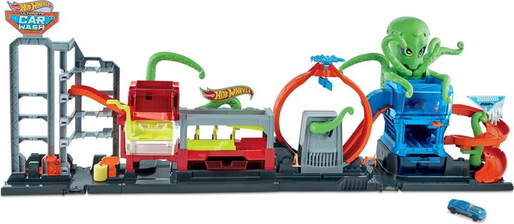 Immagine prodotto Hot Wheels Mega Autolavaggio Color Reveal