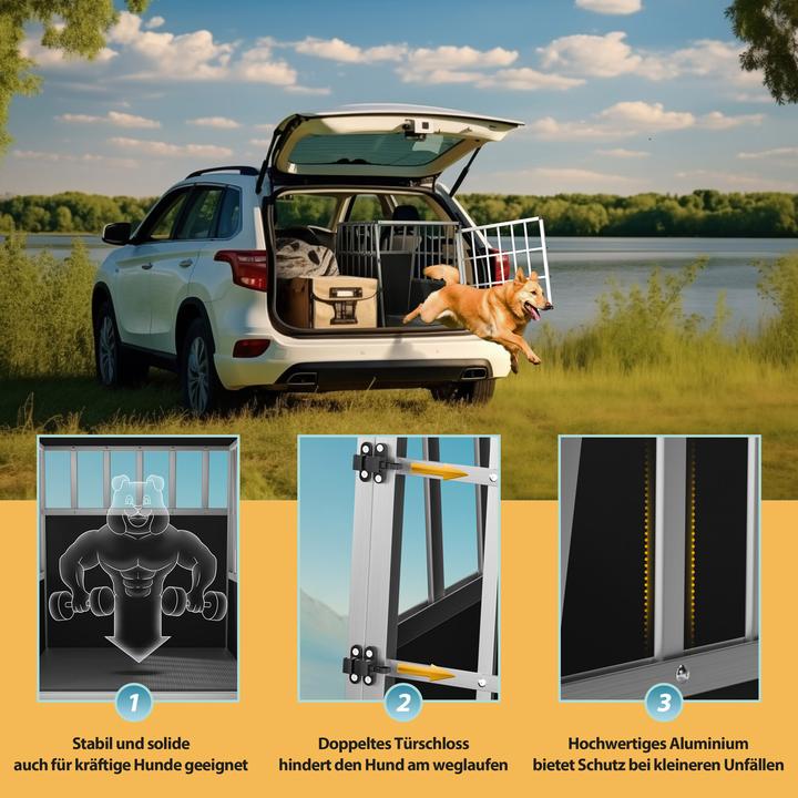 Actual product image Cadoca Dog transport box (Dog, Foldable, Washable)