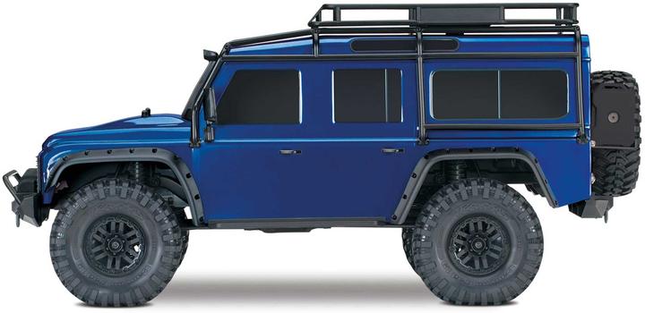 Produktbild Traxxas TRX-4 LR Defender Elektro Brushed Crawler 4WD 1:10 RTR blau (RTR Ready-to-Run)