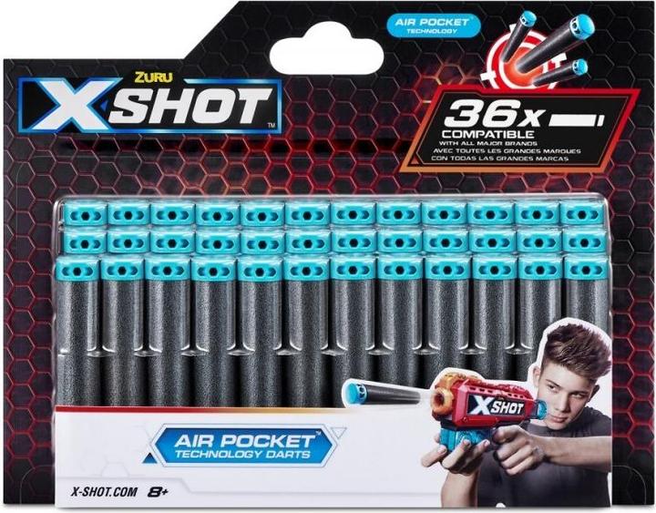 Actual product image Xshot Zestaw strzałek Excel Air Pocket Technology Foam Darts
