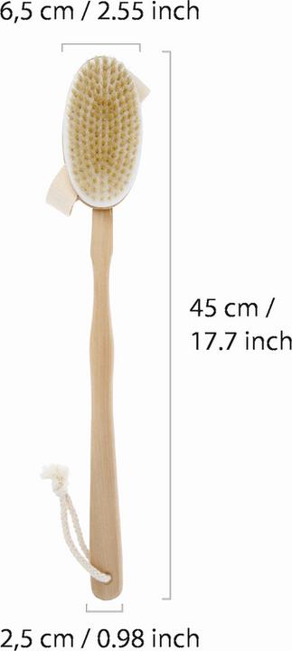 Produktbild Parsa Beauty Parsa Holz-Badebürste abnehmbar, beige
