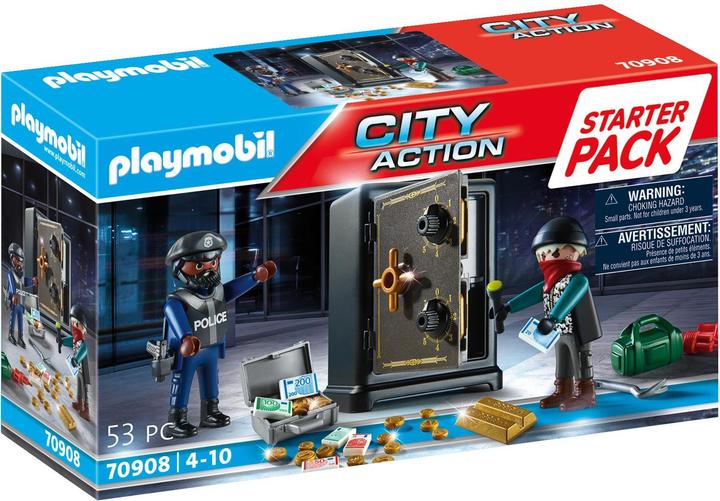 Immagine prodotto Playmobil Starter Pack Safecracker (70908, Playmobil Città d'azione)