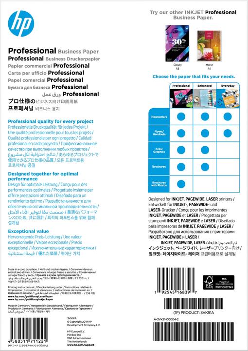 Energy Label HP Professional (180 g/m², A4)