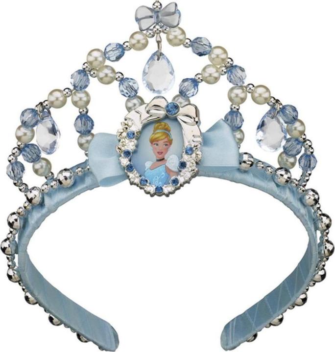 Cinderella Mädchen Tiara Perlenbesetzt (100% synthetisches Material)