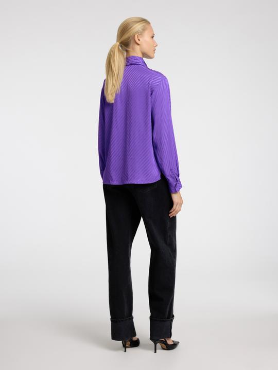 Image du produit Selected Femme Blouse en satin à noeuds (36)
