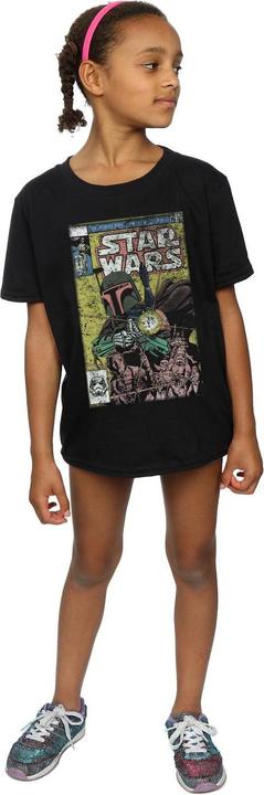 Immagine prodotto Star Wars Boba Fett Comic Maglietta Ragazze (140, 146)
