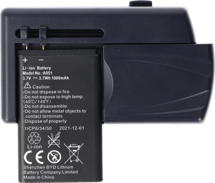 Actual product image AccuCell Universal Ladegerät für viele Handy Akku (Battery + charger)