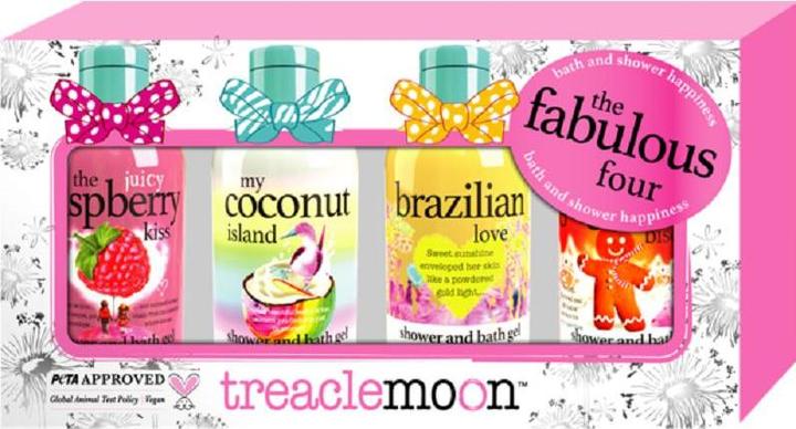 Treaclemoon Duschgel fabulous four mini shower gel 4 x 100 ml