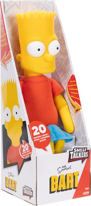 Produktbild Jakks Pacific Simpsons Plüschfigur sprechend Bart 33 cm *Englische Version* (33 cm)
