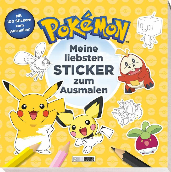 Produktbild Panini Pokémon: Meine liebsten Sticker zum Ausmalen