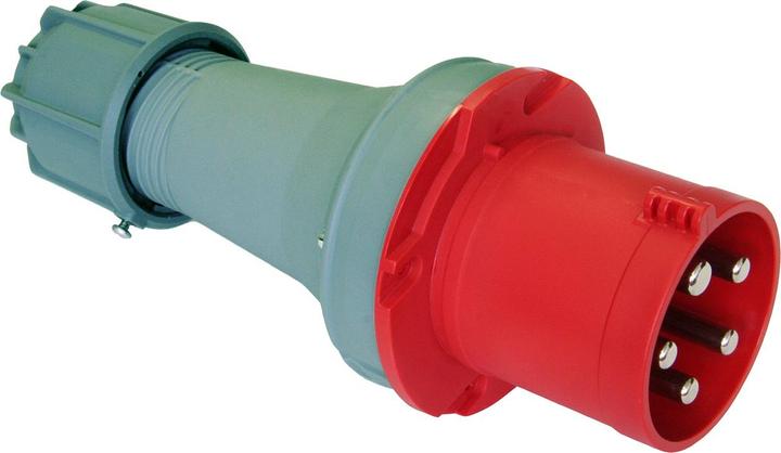 Actual product image PCE Plug 63A 5p 6h IP44 Power Twist