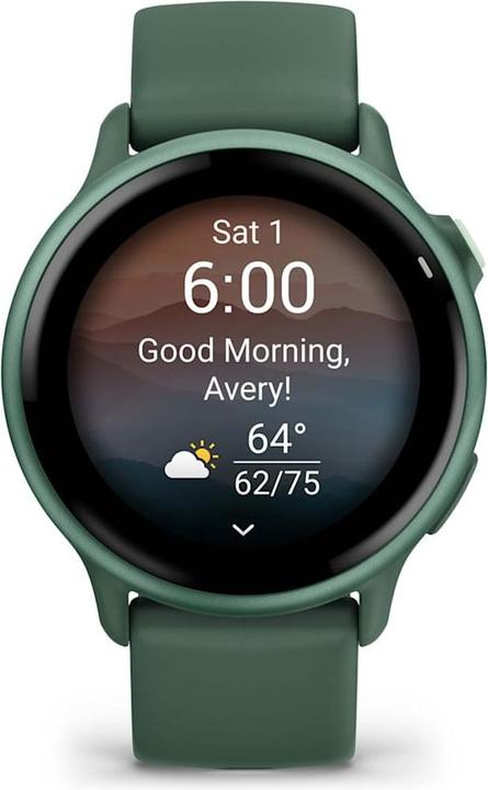 Actual product image Garmin vivoactive 6, GPS, Jasper Green/ J. Green Metallic, WW (42 mm)