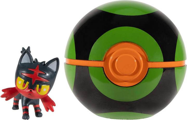 Produktbild Jazwares Pokémon Clip'n'Go Poké Balls Flamiau & Finsterball