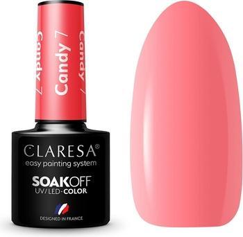 Claresa 7 Candy UV Nagellack 5ml (Rosa, Farblack)