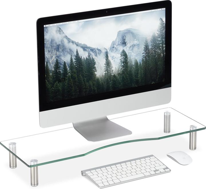 Actual product image Relaxdays Monitor Stand, TV Pedestal