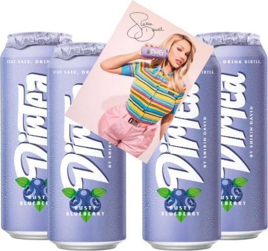 Actual product image Dirtea Busty Blueberry (12 x 50 cl)