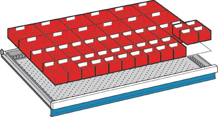 Actual product image Lista Drawer partitioning set
