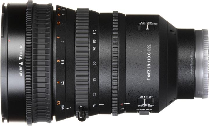 Actual product image Sony E PZ 18-110mm f/4 G OSS - (EU) (Sony E, APS-C / DX)