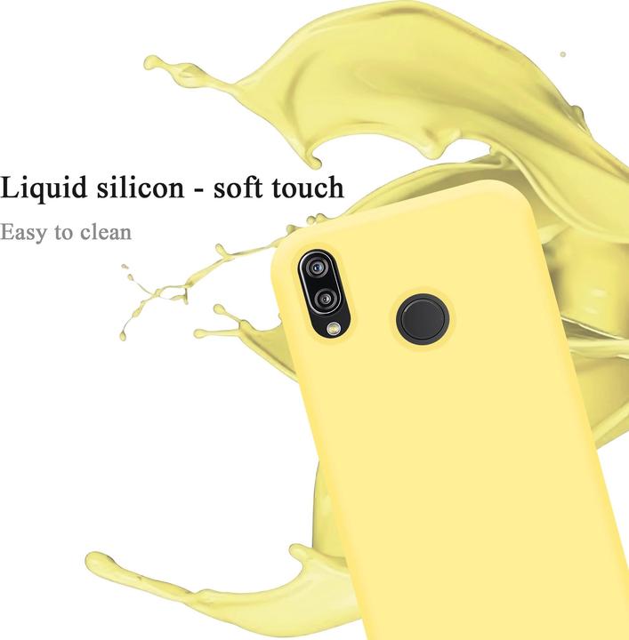 Actual product image Cadorabo TPU Liquid Silicone Case Cover (Huawei Nova 3E, Huawei P20 Lite)