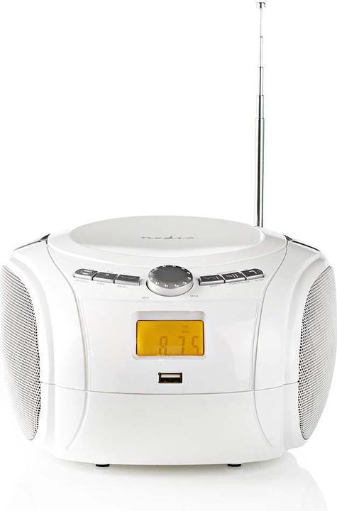 Nedis SPBB100WT - Weiss - Audio - Weiss (FM, Bluetooth)