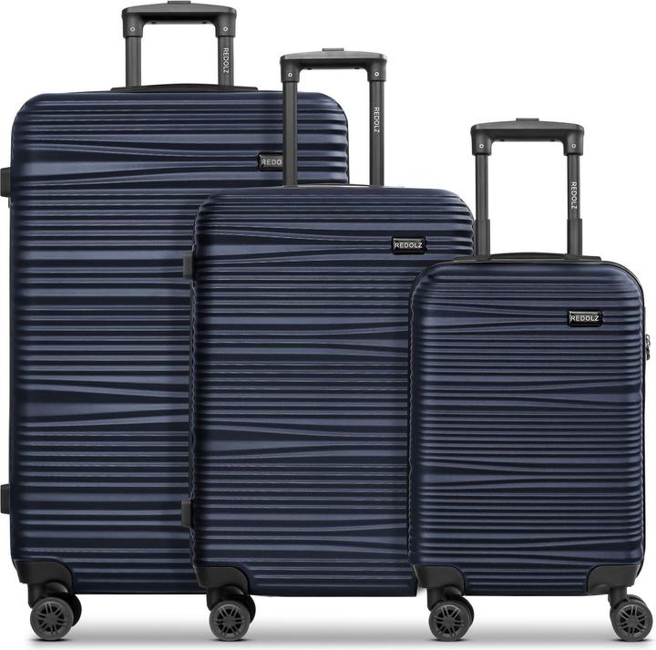 Produktbild Redolz Essentials 16 3-SET 4 Rollen Kofferset 3-teilig (198 l, XL (ab 115l))