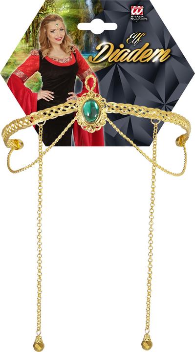Immagine prodotto Widmann Copricapo Tiara elfica fantasy oro