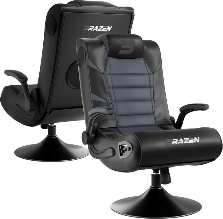 Brazen Gaming Chairs Panther Elite Gaming Chair Grey
